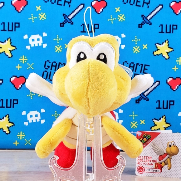 All Star Collection RED KOOPA PARATROOPER 6" #22 Nintendo Gaming Plush Toy NWT - Picture 2 of 12